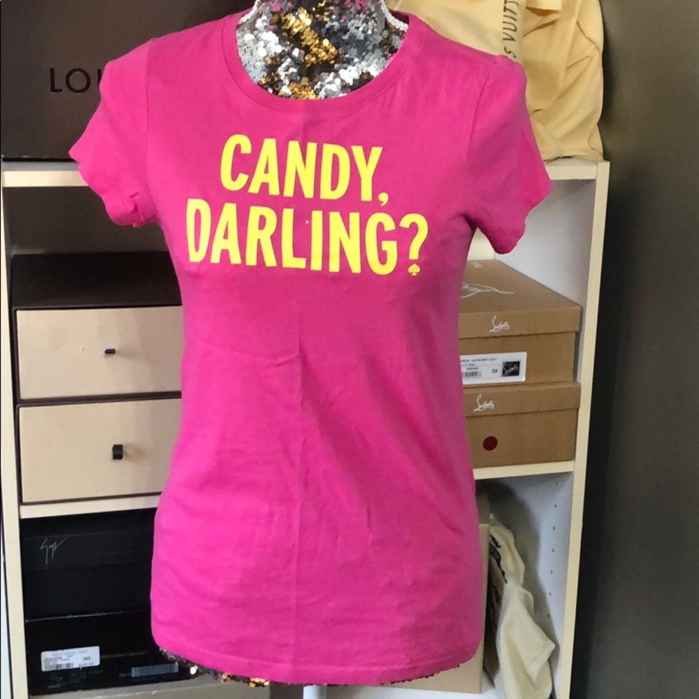 Kate Spade ♠️ Candy, Darling? Tee 🍭🍬🎃
